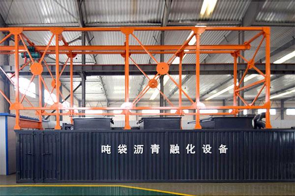 bag bitumen melting plant